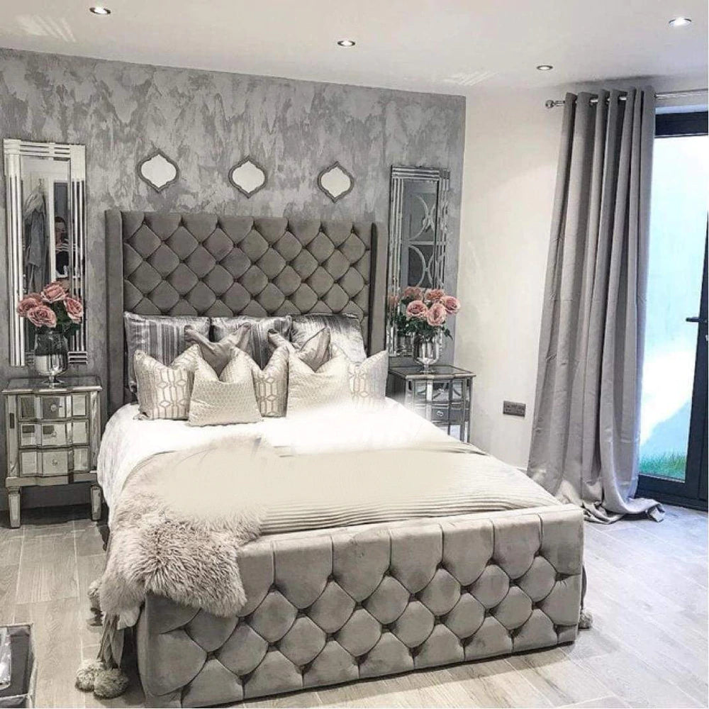 Admiral Wing Back Bed Frame