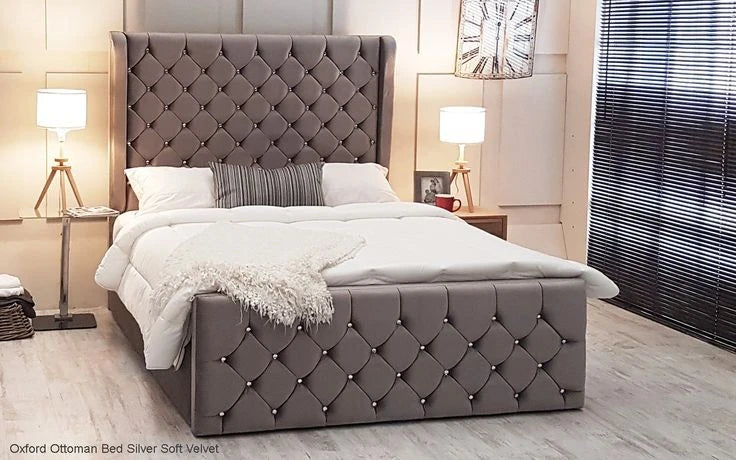 Admiral Wing Back Bed Frame