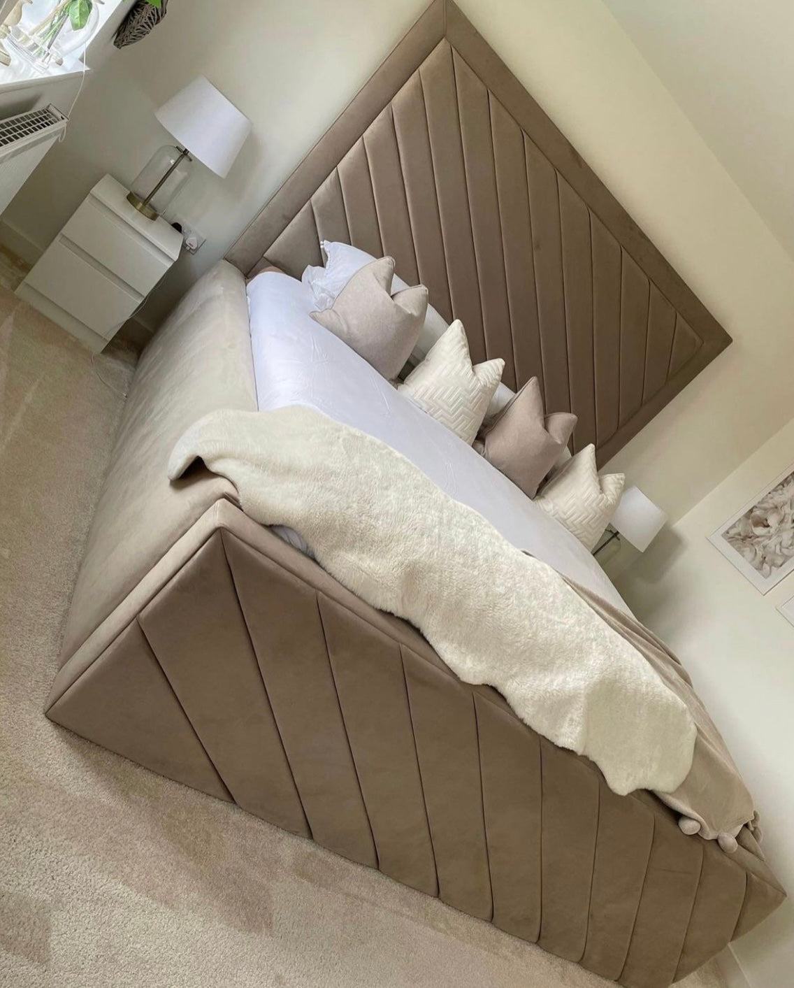 Lawrence Luxury Ottoman Bed