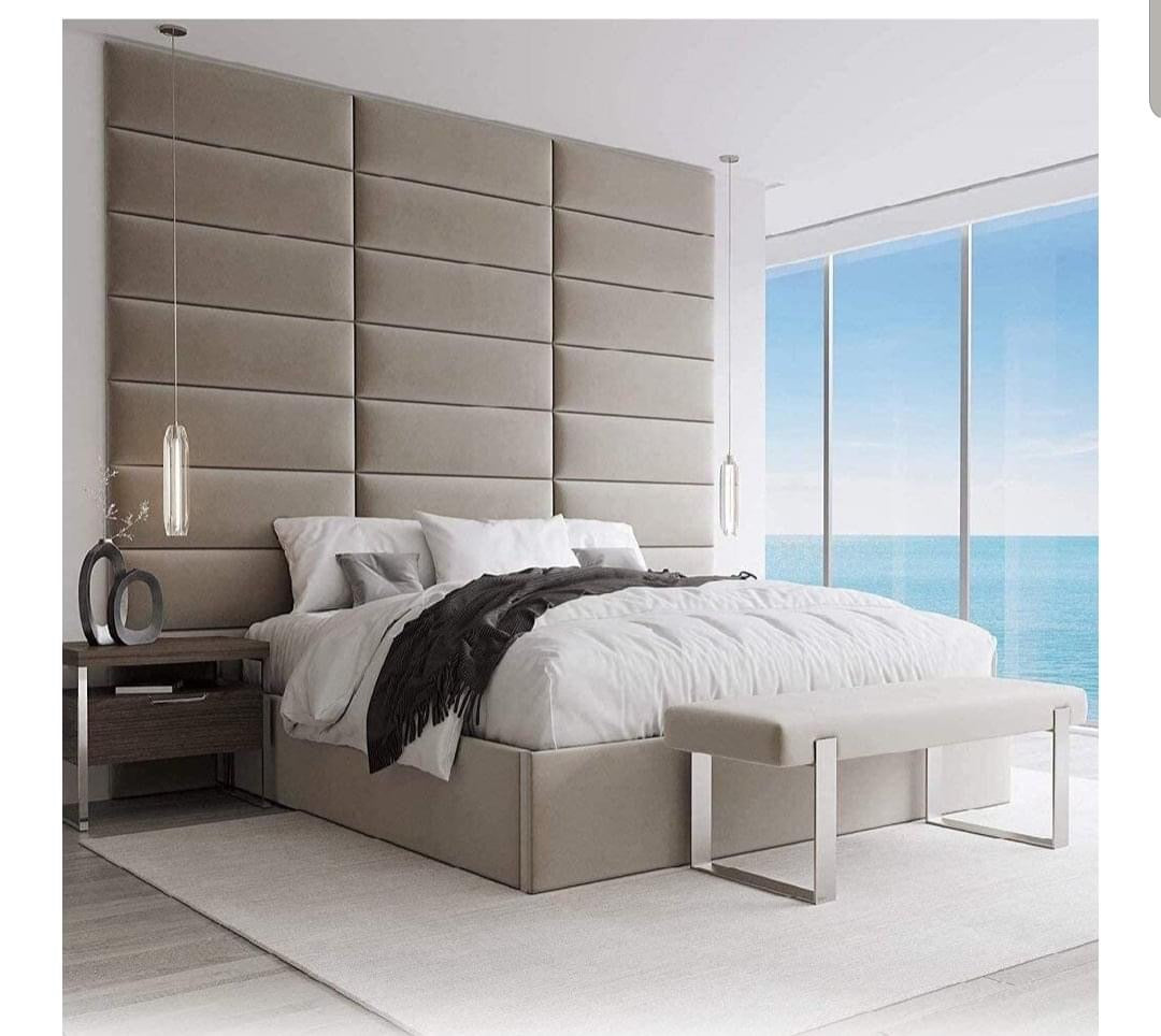 Luxurious Bespoke Tall Upholstery Bed