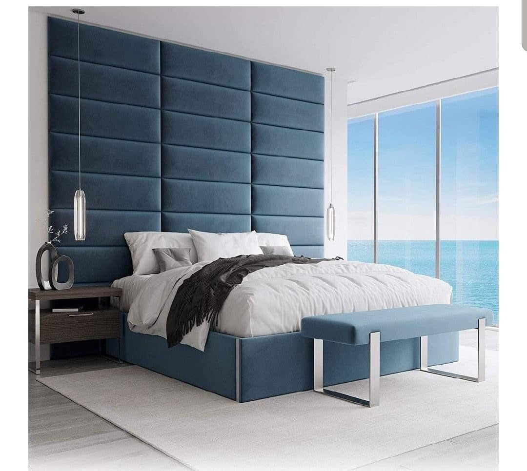 Luxurious Bespoke Tall Upholstery Bed