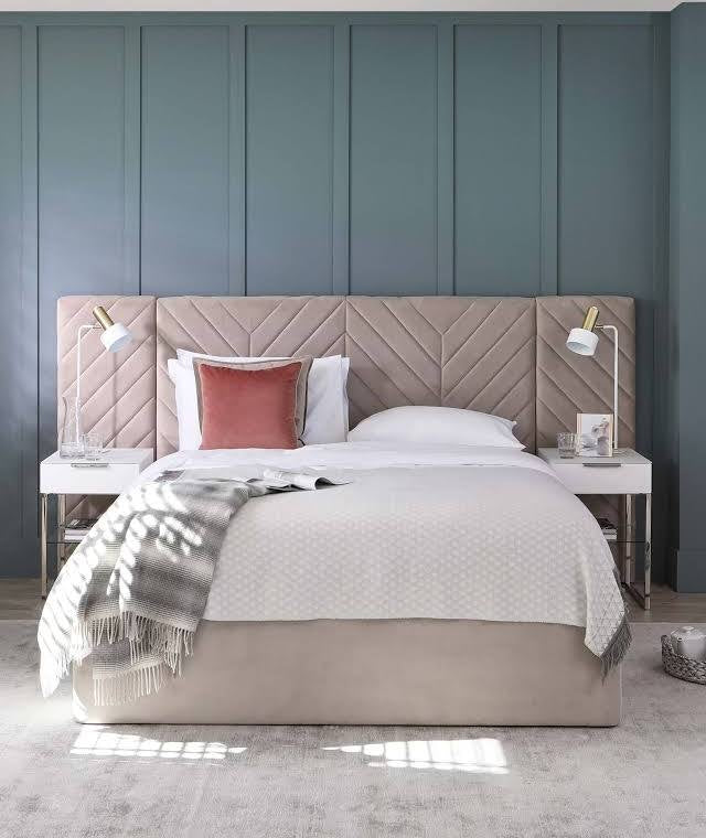 Luxury Caroline Extra Wide Panelled Bed